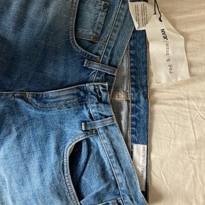 Rag & Bone Embroidered Jeans